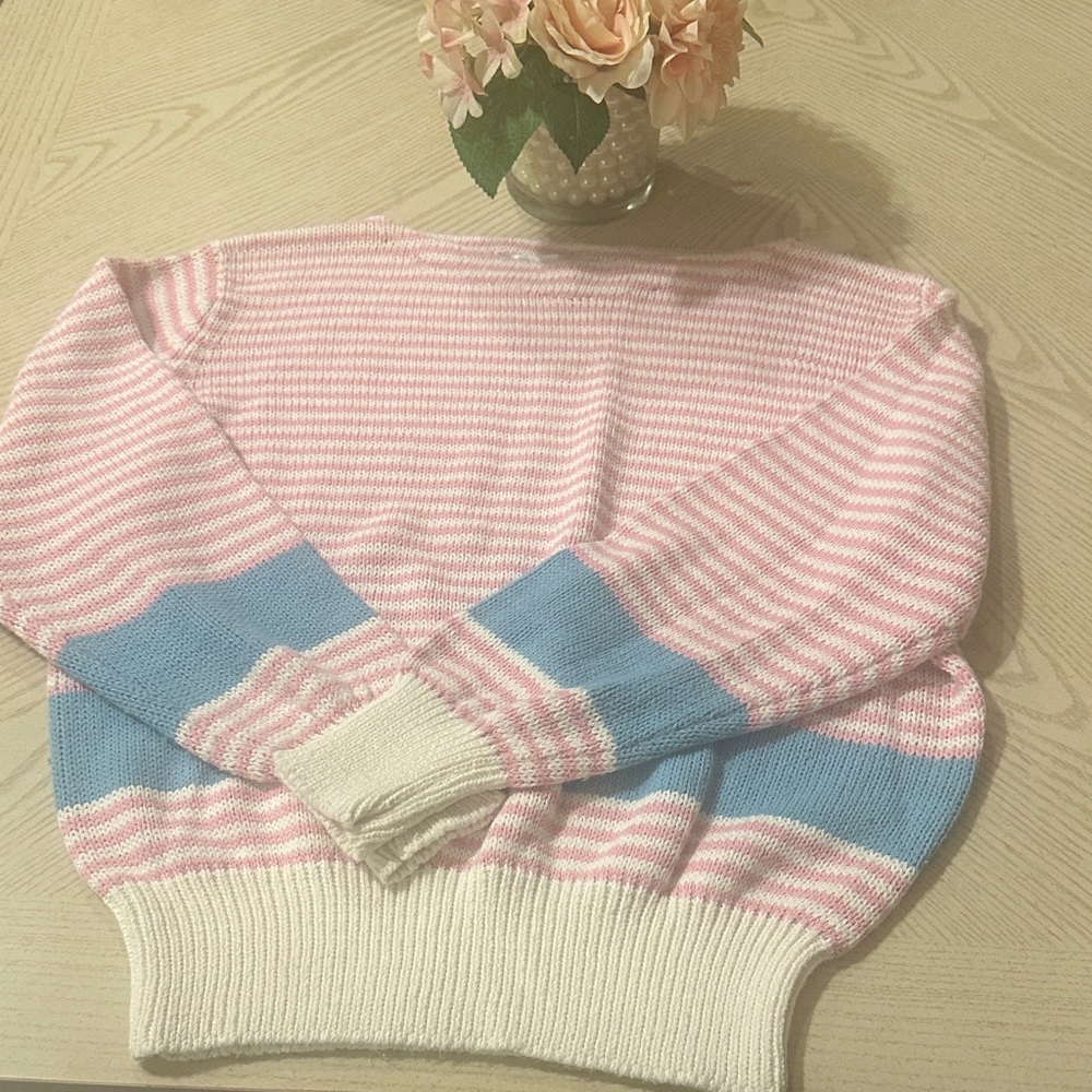Esprit Pastel Striped Sweater